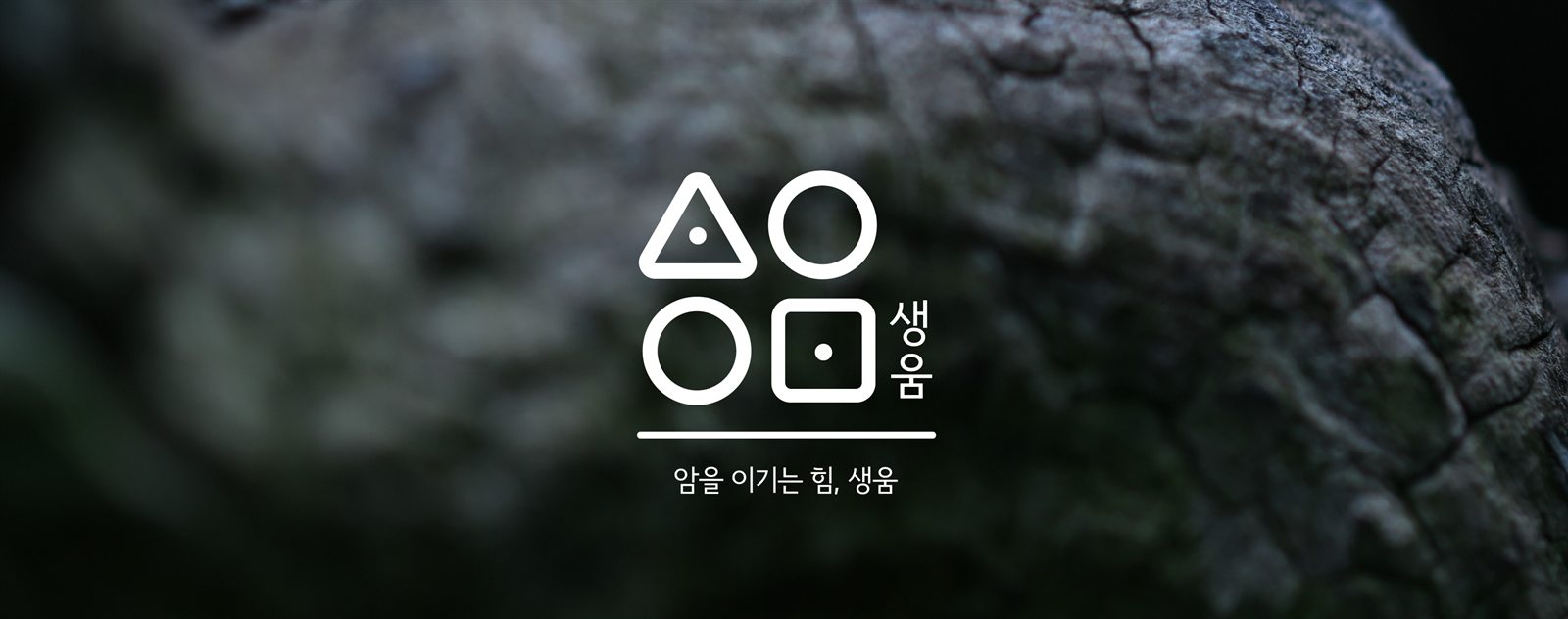 박성호 생움 한의원 심볼마크와 슬로건 '암을 이기는 힘, 생움'